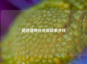 德信德州扑克保险多少钱