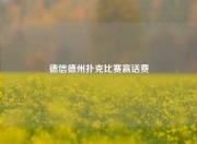 德信德州扑克比赛赢话费