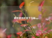 德信德州扑克下分版app